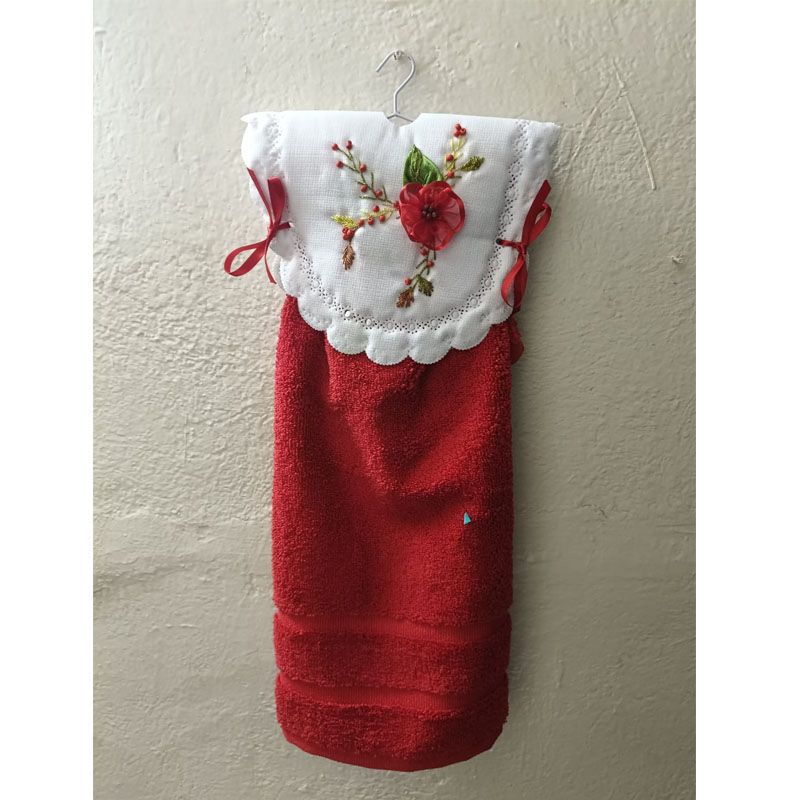Toallero personalizado Rojo